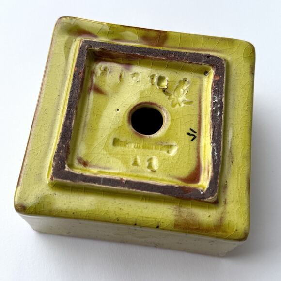 Paul Speck (1896 – 1966) Ceramic Pottery Ashtray Karlsruhe Majolika Form #1612 - Picture 10 of 11